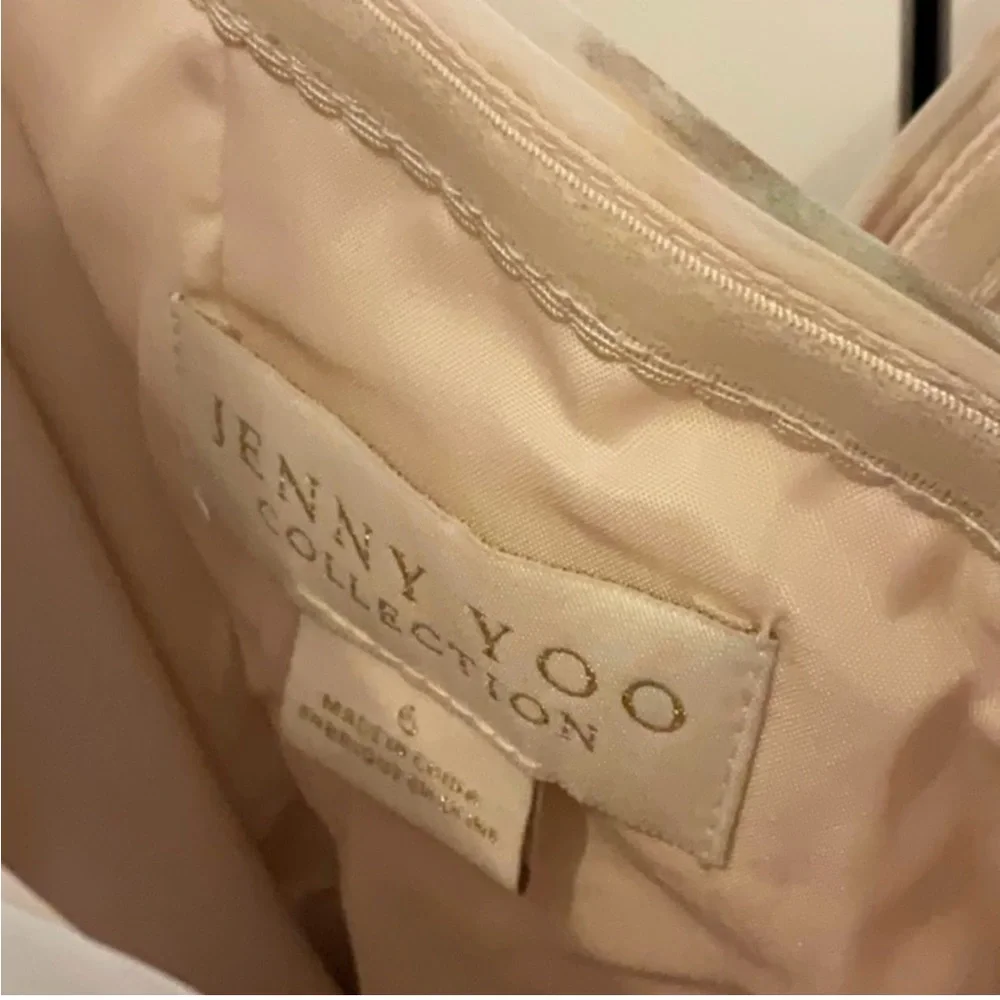 Jenny Yoo Floral Maxi Dress Gown - NWT - Size 6 - Picture 3 of 4